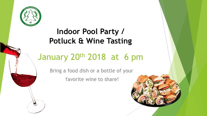 Wine Tasting and Pool Party