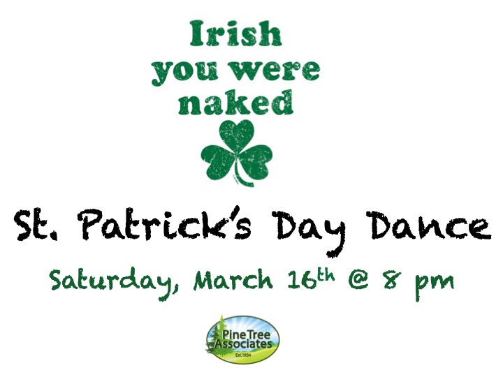 St. Patrick's Day Dance flyer