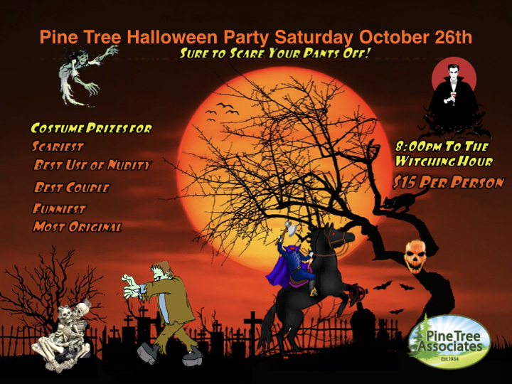 Halloween Party 2019 flyer